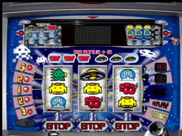 Hissatsu Pachi-Slot Station 5 - Invaders 2000 (JP) screen shot game playing